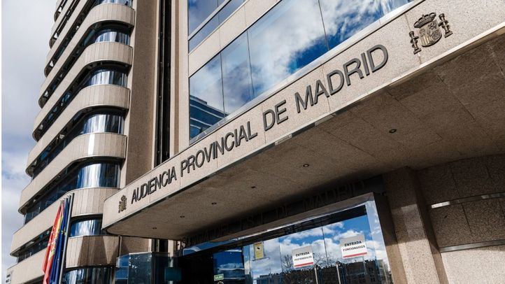 Fachada de la Audiencia Provincial, a 12 de febrero de 2024