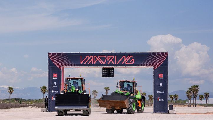 Inicio de las obras del circuito de Fórmula 1.