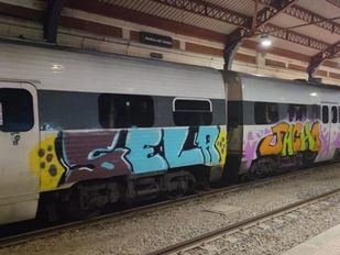 Detenidas 18 personas en una operación contra autores de 287 grafitis en trenes