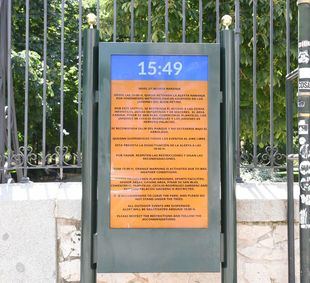 La Feria del Libro retrasa su apertura hasta las 18:00h por alerta naranja