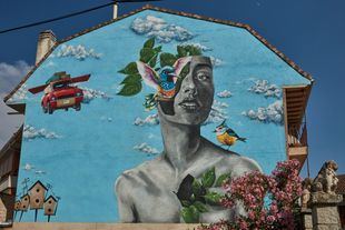 El Festival de Arte Urbano Valor-Art transforma Soto del Real en un museo al aire libre