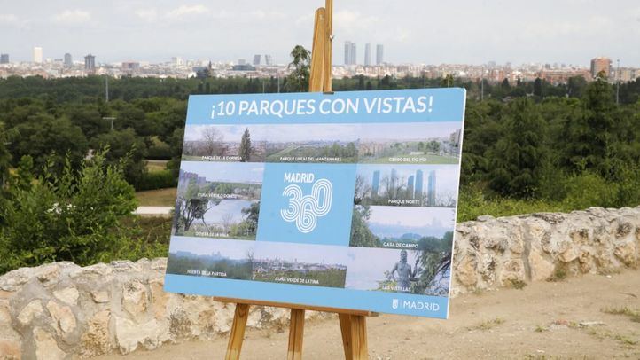 Madrid propone una ruta 360º por los diez parques con las mejores vistas de Madrid