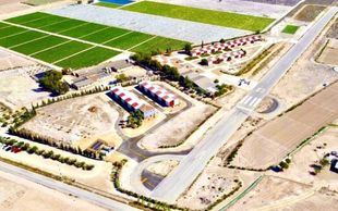 Imagen aérea del Aeródromo de Totana (Murcia)