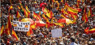 El PP congrega a miles de personas en su manifestación contra el Gobierno de Sánchez