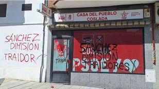 La fachada de la Casa del Pueblo de Coslada en la mañana del 14 de junio de 2025