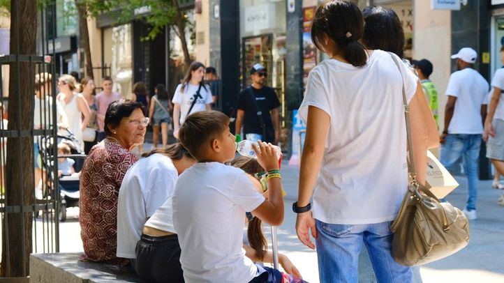 Ola de calor en Madrid