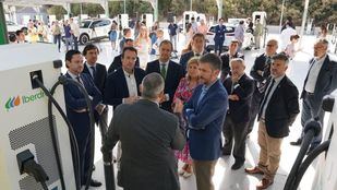 Inauguración en Leganés de la segunda electrolinera que se construye en suelo público en la región