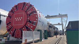 La tuneladora Mayrit, "un hito de ingeniería", llegará en diciembre a Madrid