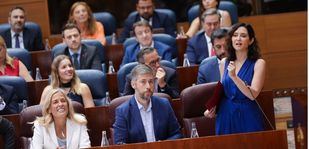 Ayuso apunta a Navarra como "epicentro de la corrupción" en el Gobierno