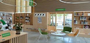 La nueva biblioteca de Butarque supera los 3.000 préstamos en poco más de 15 días