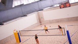 Inauguración del pabellón de vóley playa del Centro Deportivo Municipal Cerro Almodóvar