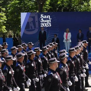 La Policía Municipal de Madrid rinde homenaje a sus héroes por San Juan Bautista