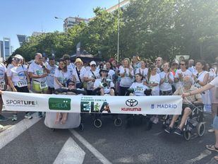 Más de 3.000 personas se suman a la carrera 'Madrid con la ELA'