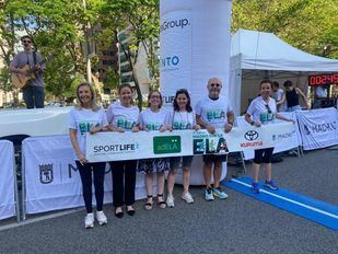 Más de 3.000 personas se suman a la carrera 'Madrid con la ELA'