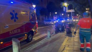 Un hombre, herido grave por arma blanca en la calle Embajadores