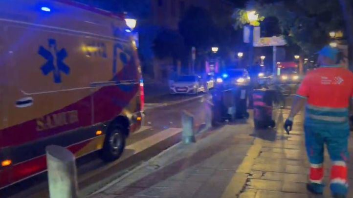 Agresión con arma blanca en la calle Embajadores