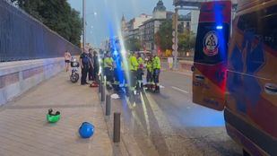 Un motorista se da a la fuga tras atropellar a un hombre en O'Donnell