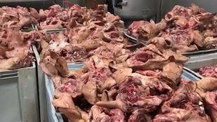 Detenido un empresario en Leganés por adulterar carne podrida con productos químicos peligrosos