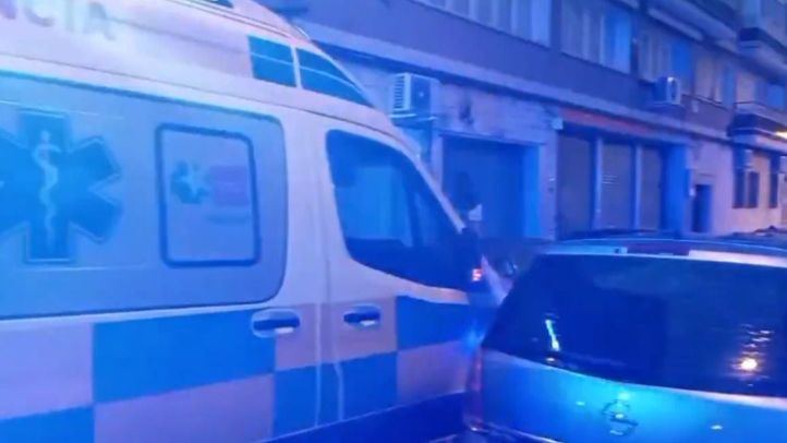 Accidente en un inmueble de Carabanchel