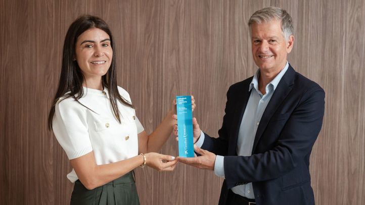 Ana Cristina Poza Fernández, CEO en LPS Grupo, ganadora de la novena edición del CaixaBank Premio Empresaria en la Comunidad de Madrid