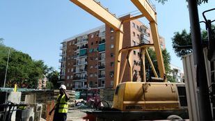 'Obras linea 11 Plaza Elipitica - Comillas'