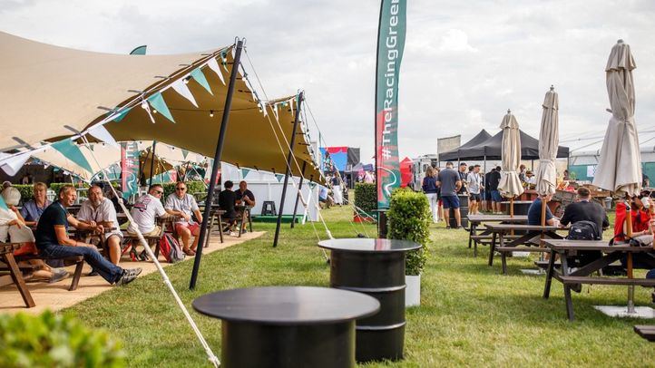 Zona coordinada por Match Hospitality en el Gran Premio de F1 de Gran Bretaña