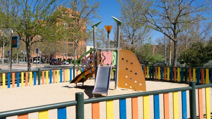 Imagen de archivo de un parque infantil