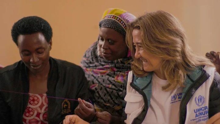 Olga Martínez, testadora del Comité español de ACNUR desde 2015.