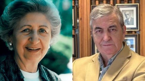 Carmen Añón y Sigfrido Herráez