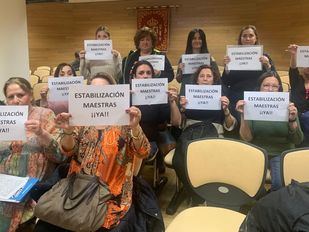 Maestras de escuelas infantiles de Getafe reclaman justicia tras 20 años de interinidad y ceses masivos