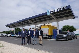 Nueva estación de carga ultrarrápida de coches eléctricos en el Ensanche de Vallecas