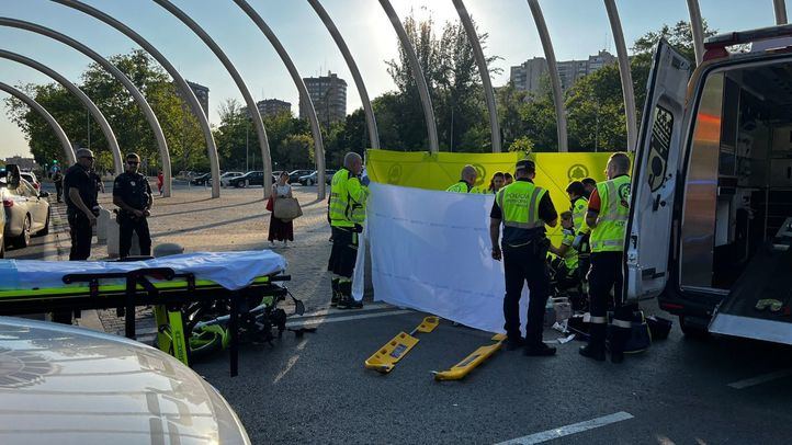 Accidente mortal de moto en Fuencarral