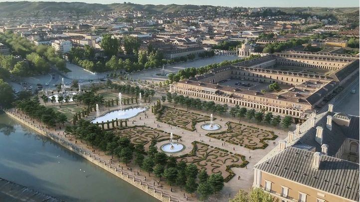 Patrimonio Nacional presenta el proyecto de restauración del Jardín del Parterre del Palacio Real de Aranjuez