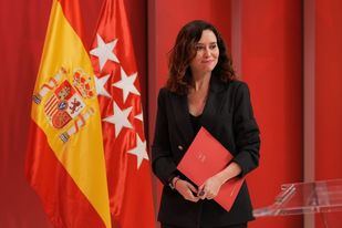 Ayuso comparece tras la primera reunión del Consejo de Gobierno en 2025