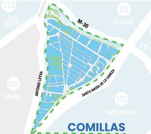 Primer día con parquímetros en el barrio de Comillas, en Carabanchel