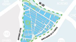 Zona SER en el barrio de Comillas