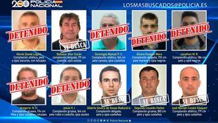 Los diez más buscados