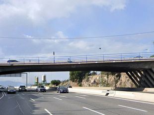 La reparación del paso superior de la A-6 en Torrelodones provocará cortes de tráfico desde el lunes