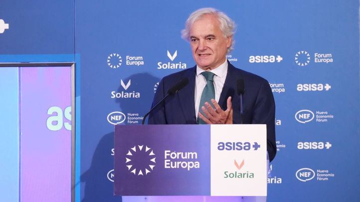 El presidente de la Confederación Empresarial de Madrid-CEOE (CEIM), Miguel Garrido