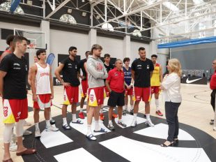 La selección española de baloncesto se prepara para el EuroBasket 2025