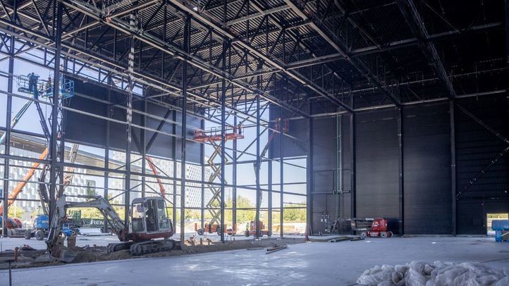 Avanza la construcción del Teatro Audrey