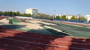 'Mini pista' de atletismo del Ensanche de Vallecas