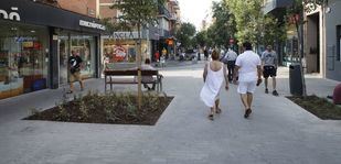 La nueva calle Laguna se transforma en "espacio de encuentro"
