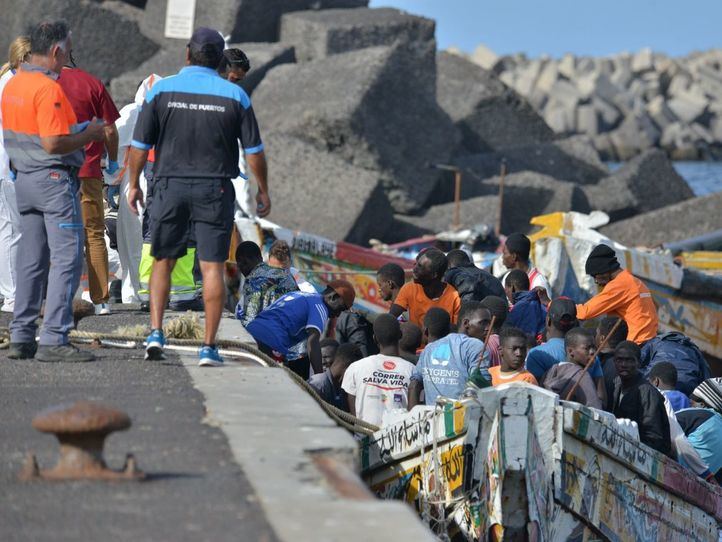 Archivo: Migrantes llegados a Canarias