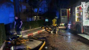 Un hombre muere en el incendio de una vivienda en Campamento