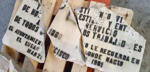 Más Madrid exige la reposición de la placa de Largo Caballero y alerta sobre su posible deterioro