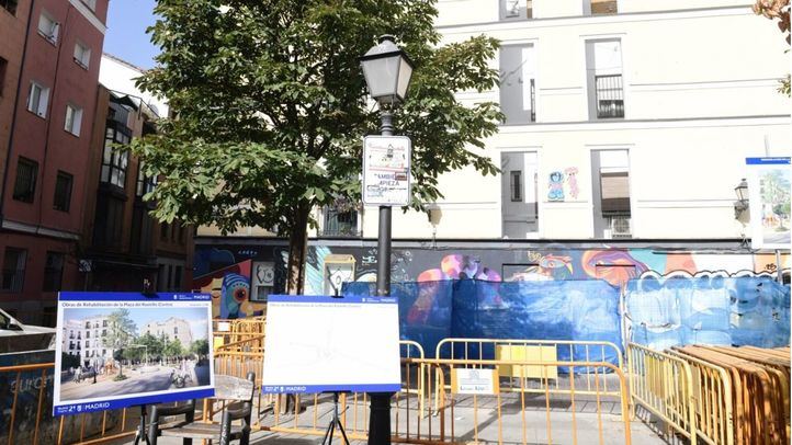 Visita a las obras de remodelación de la plaza del Rastrillo y su entorno