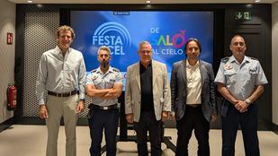 Fiesta en el cielo de Salou