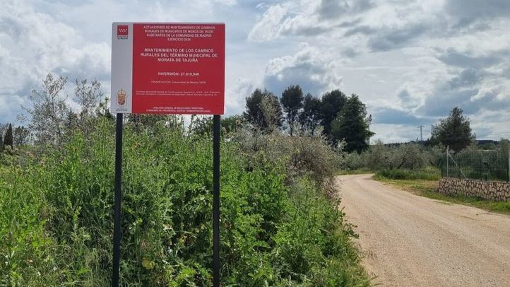 La Comunidad de Madrid arregla casi 35 kilómetros de caminos rurales en 18 municipios de menos de 10.000 habitantes durante el primer semestre de año