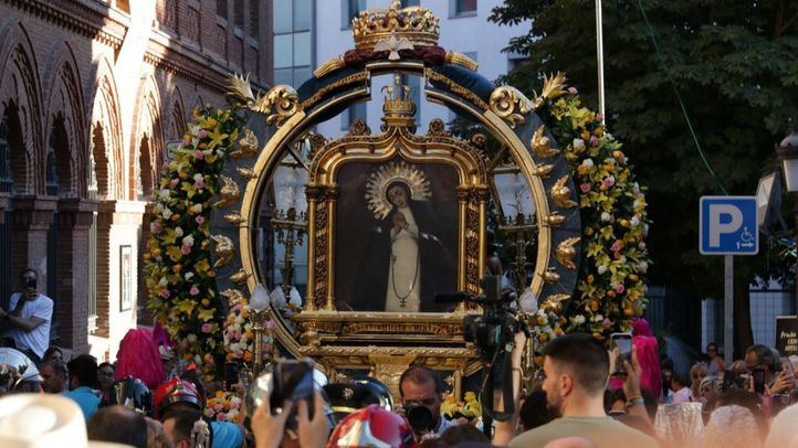 Procesión de la Virgen de la Paloma, en 2024